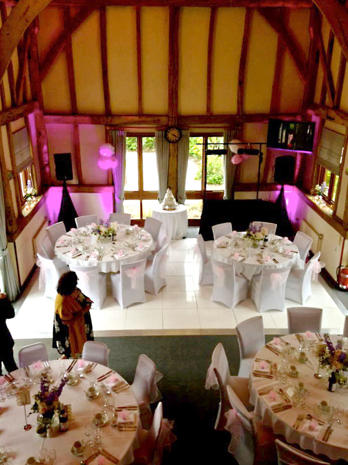 Parties at Warnham Barn