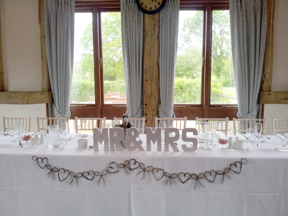 Weddings at Warnham Barn